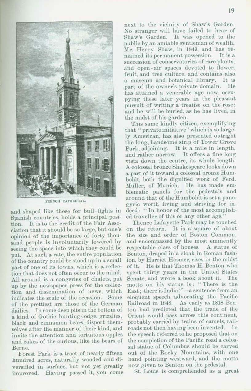 Saint Louis in 1884: "the future great city of the world." vist0024i